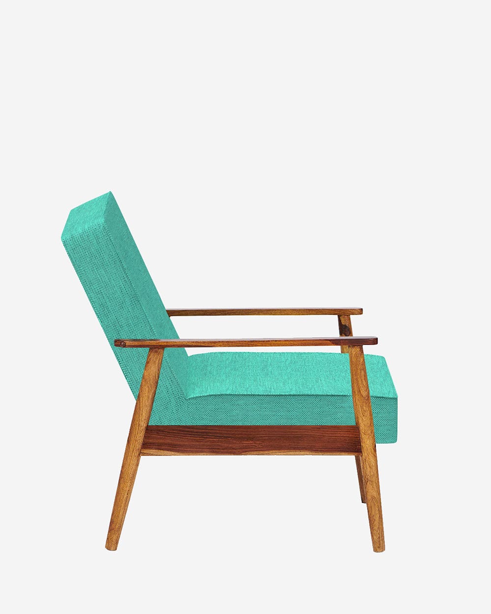 Chumbak Memsaab Arm Chair - Maldivian Teal