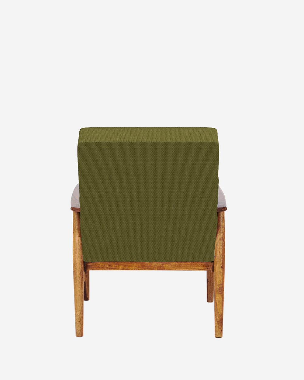 Chumbak Memsaab Arm Chair - Savanna Green