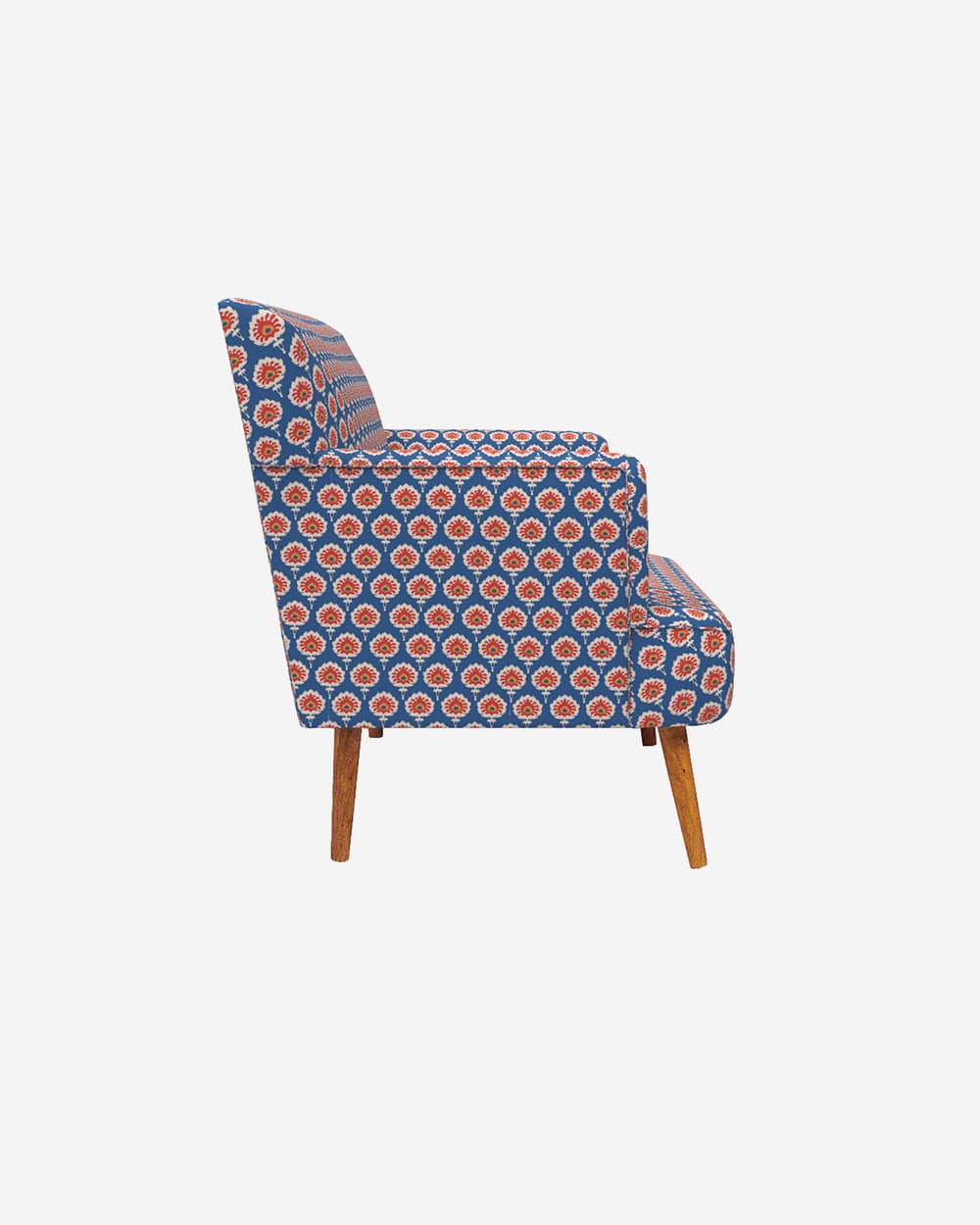 Chumbak Jodhpur Love Seat - Blue Ikkat