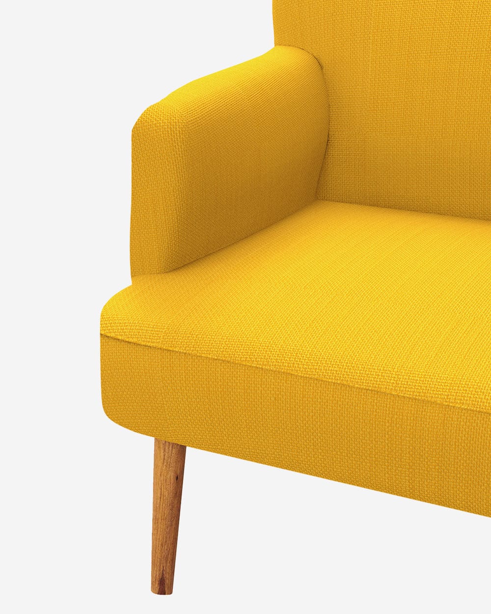 Chumbak Jodhpur Love Seat - Sahara Mustard