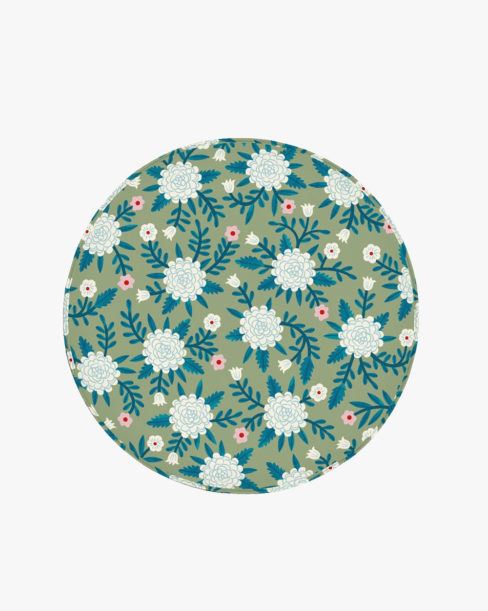 Chumbak English Cafe Stool - Spring Marigold Green
