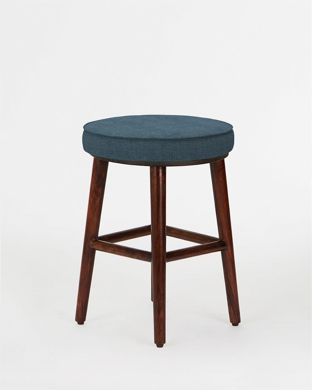 Chumbak English Cafe Stool - Sailor Blue