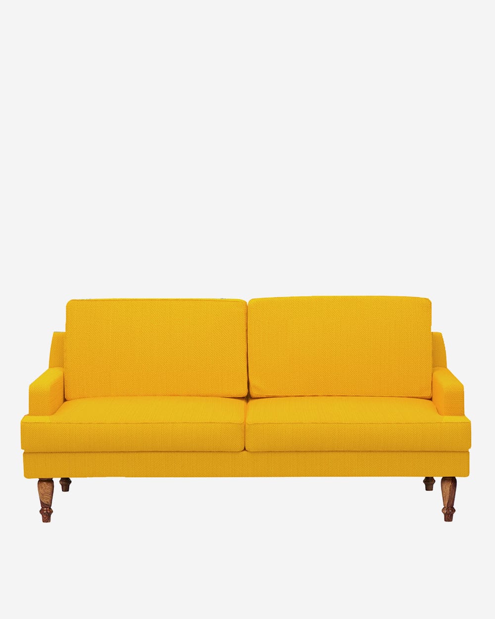 Chumbak Nawab Couch - Sahara Mustard