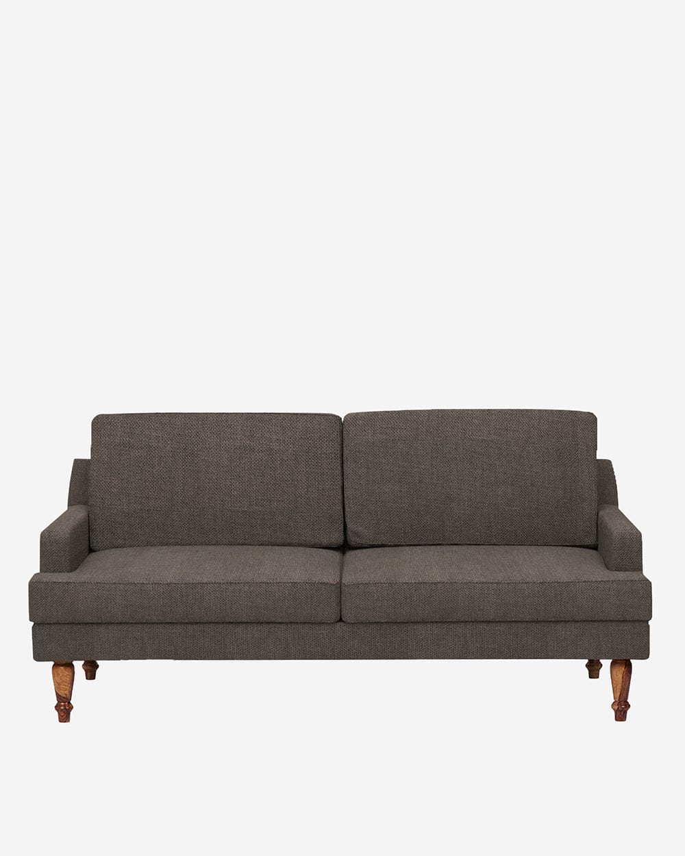 Chumbak Nawab Couch - Brown Coal