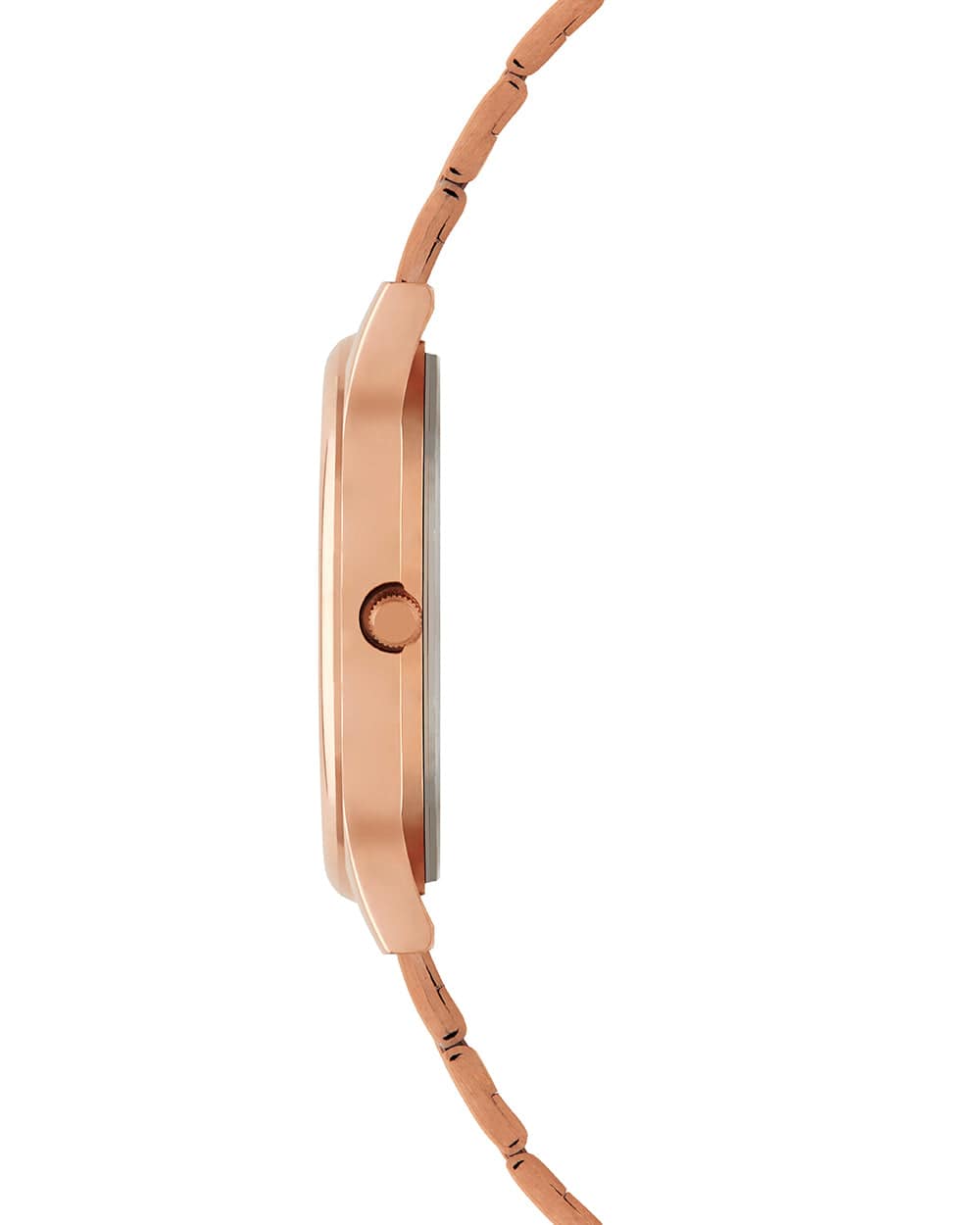 Chumbak TEAL by Chumbak Forest Jade Watch, Metal link Strap