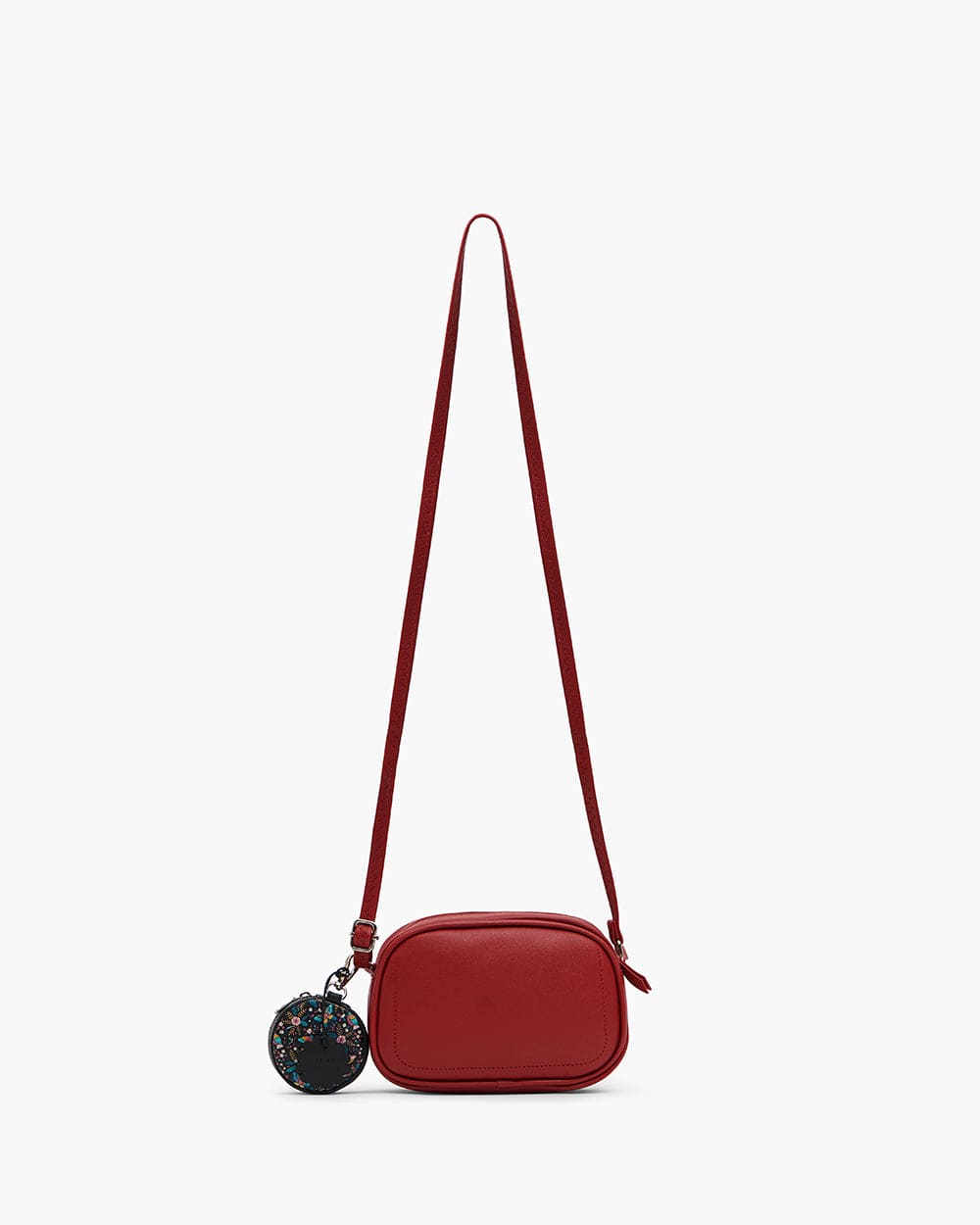 Chumbak Weekender Sling Bag - Rosewood Maroon