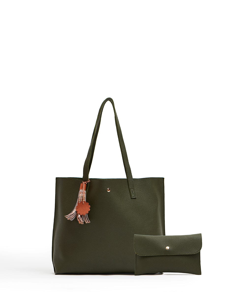 Chumbak Back to ofiice Tote - Seaweed Olive