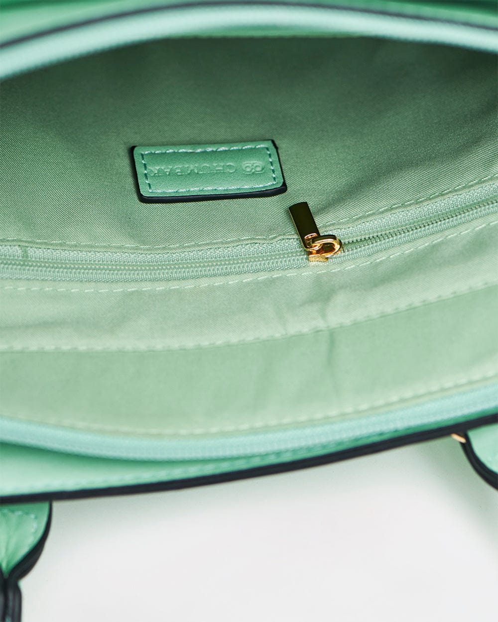 Chumbak Neon Floral Hand Bag - Neon Green