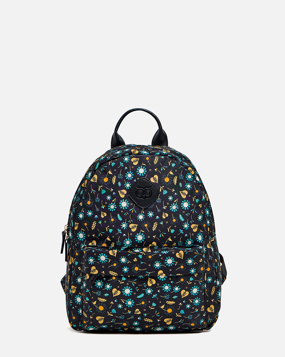 Chumbak Daisy Day Backpack - Black