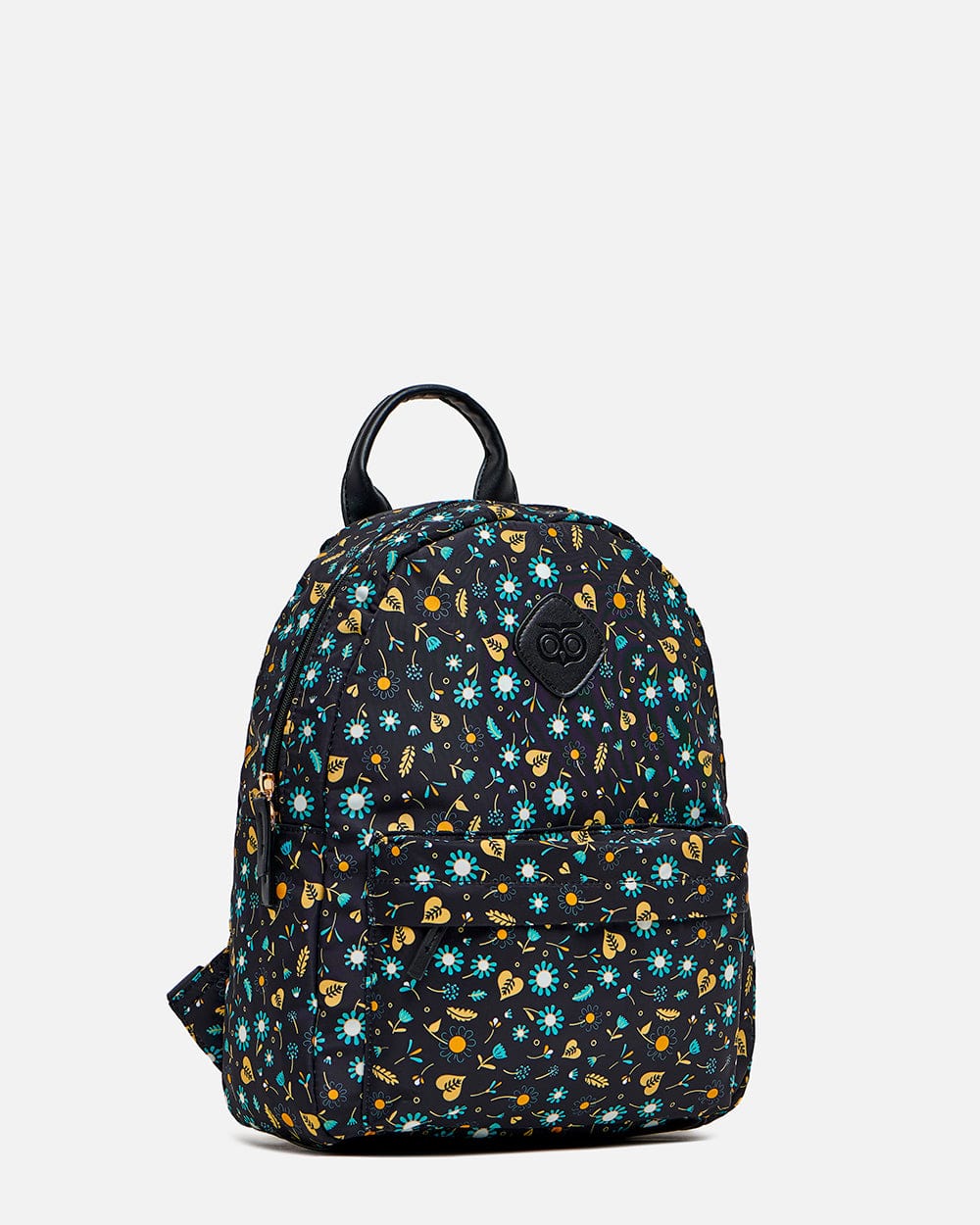 Chumbak Daisy Day Backpack - Black