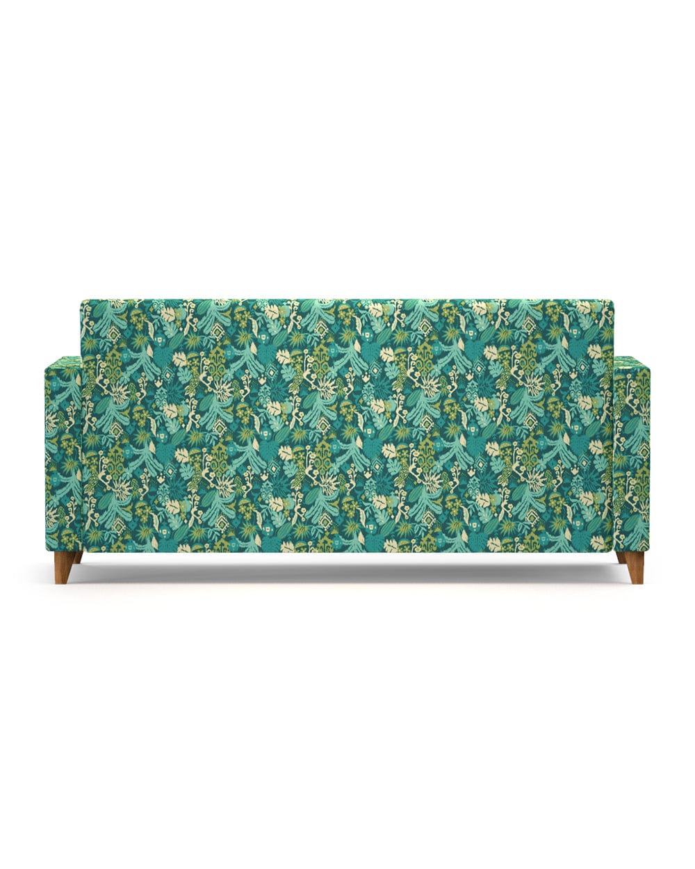 Chumbak Modern Couch-Tropical Ikkat