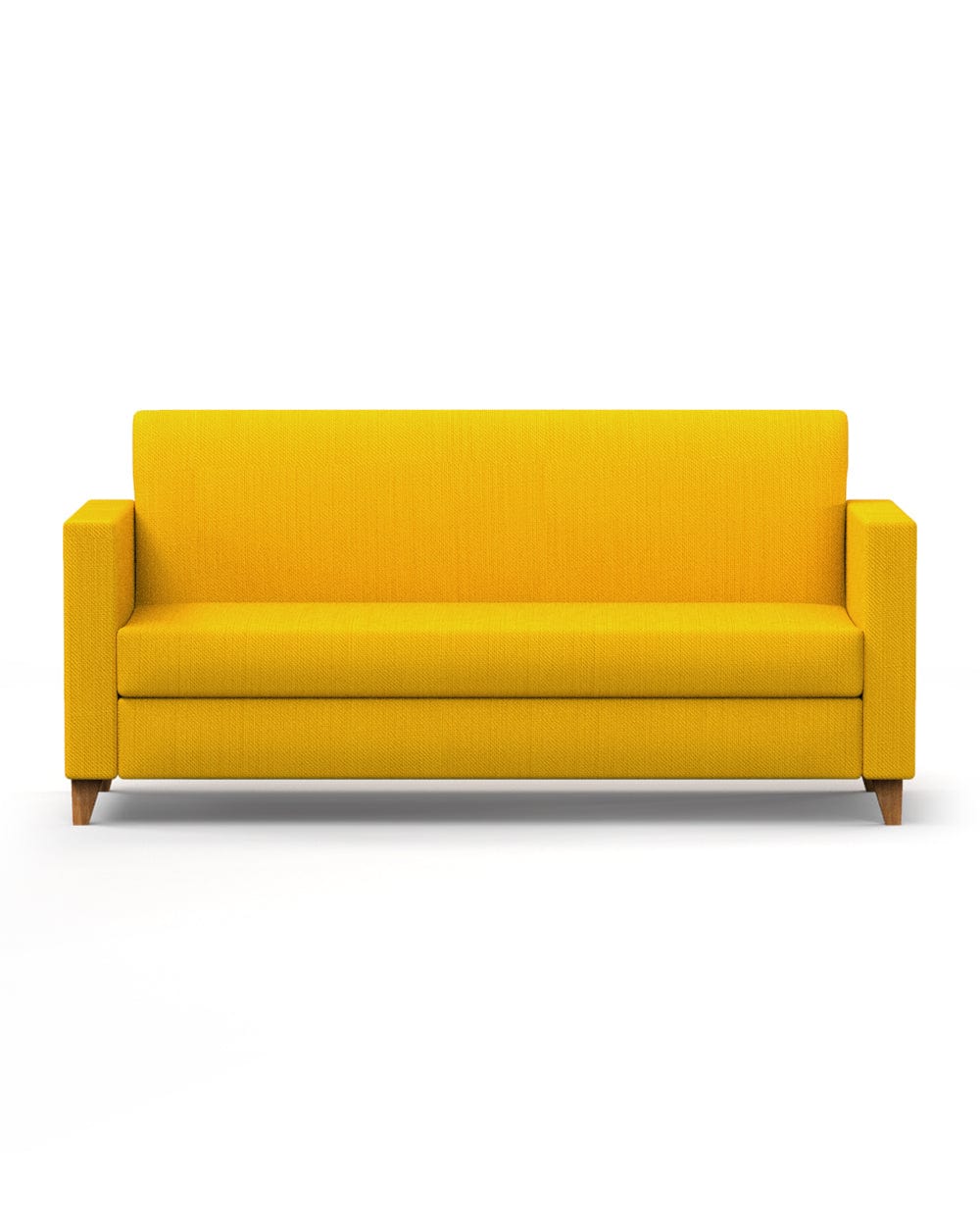 Chumbak Modern Couch-Sahara Mustard