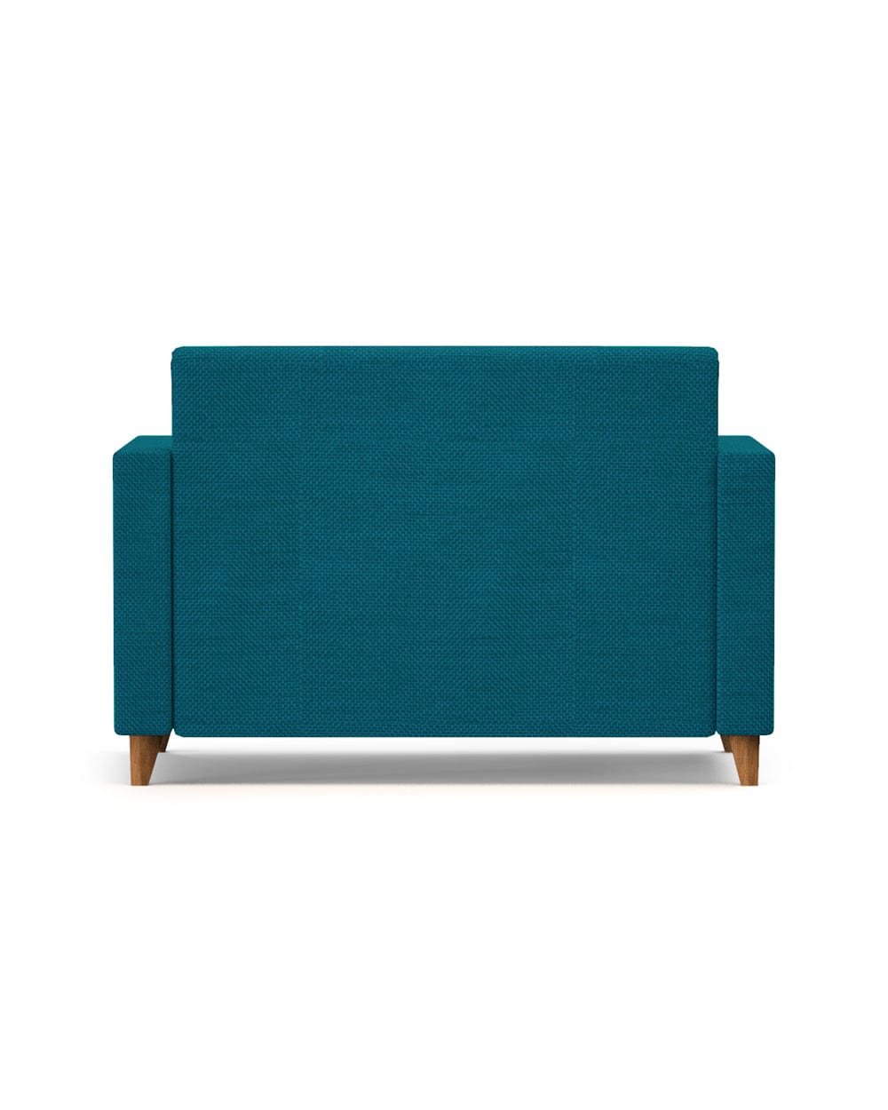 Chumbak Modern Loveseat-Mediterranian Blue