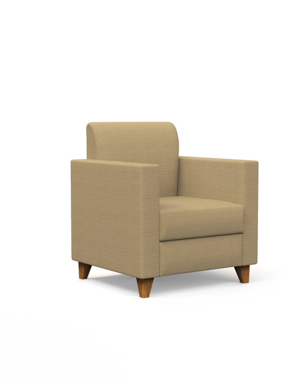 Chumbak Modern Chair-Beach Beige