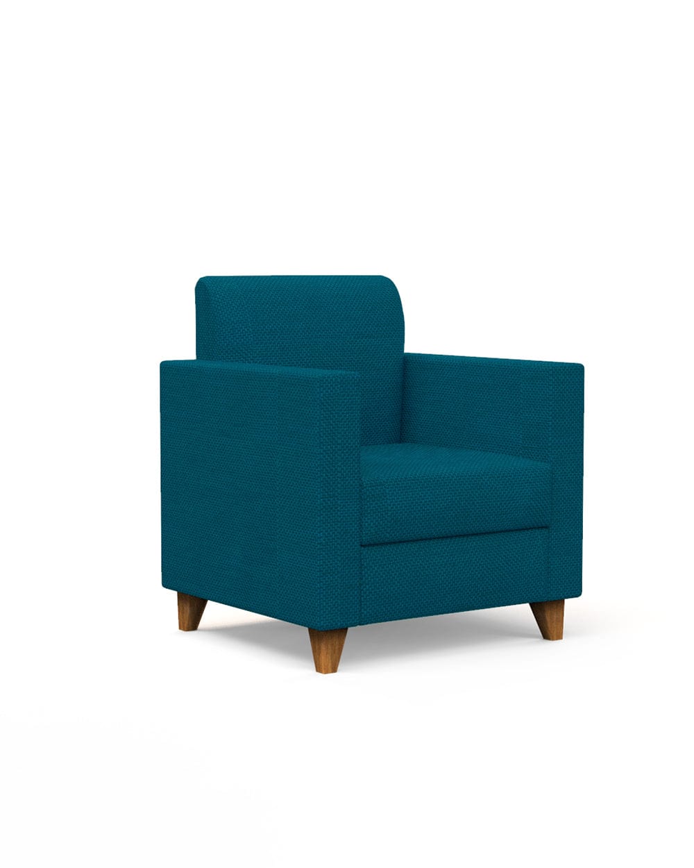 Chumbak Modern Chair-Mediterranian Blue