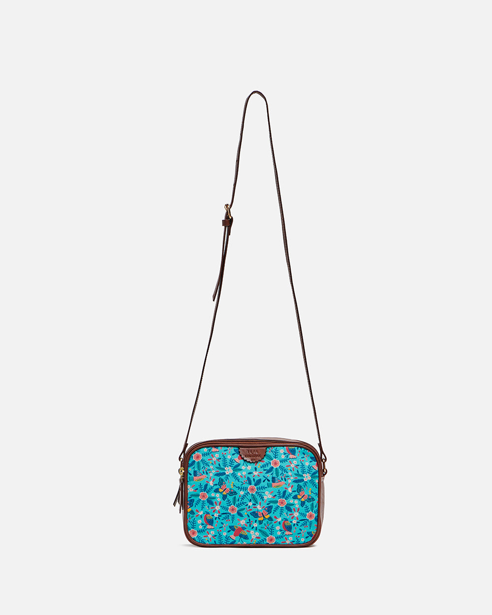TealByChumbak Birds of Paradise Box Sling Bag
