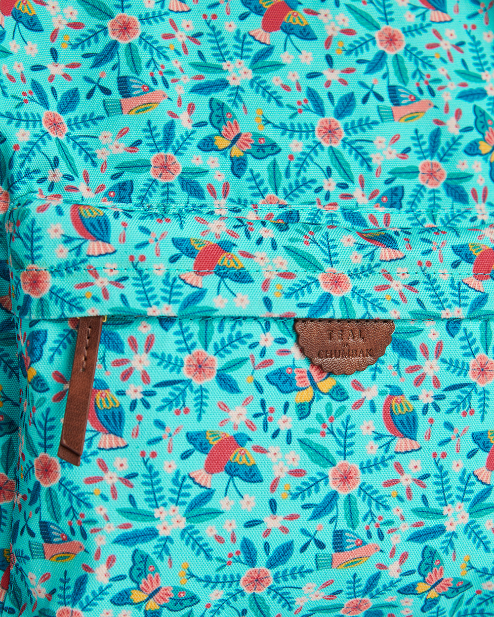 TealByChumbak Birds of Paradise Laptop Backpack