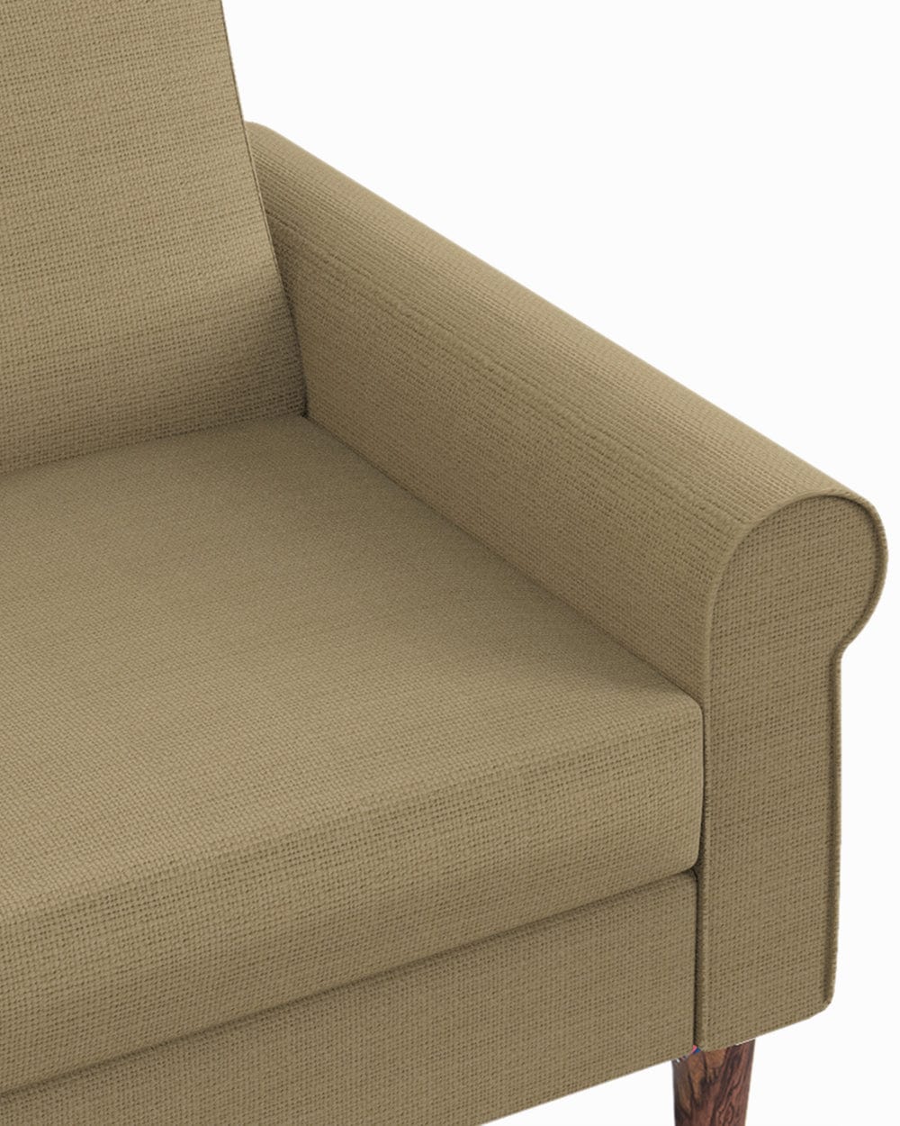 Chumbak Colonial Couch 2 Seater Beach Beige