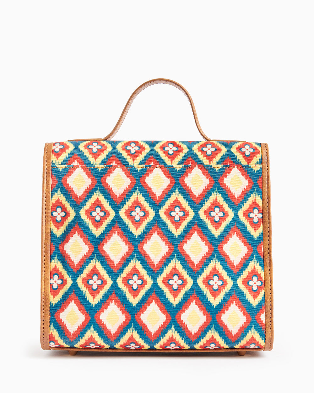 Teal by Chumbak Ikkat Glow Crossbody Bag