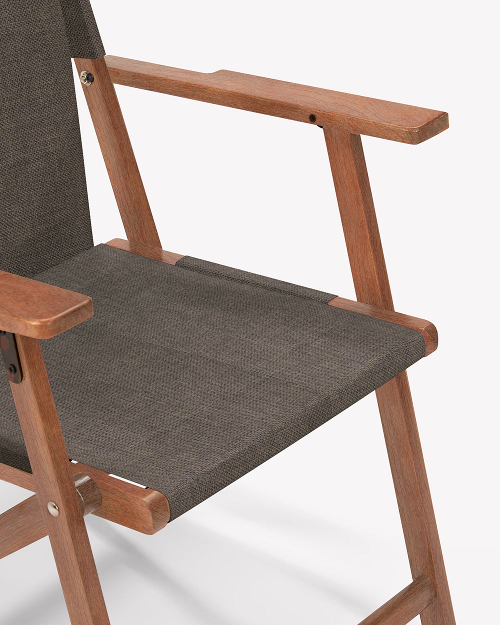Bistro Folding Chair Brown Coal