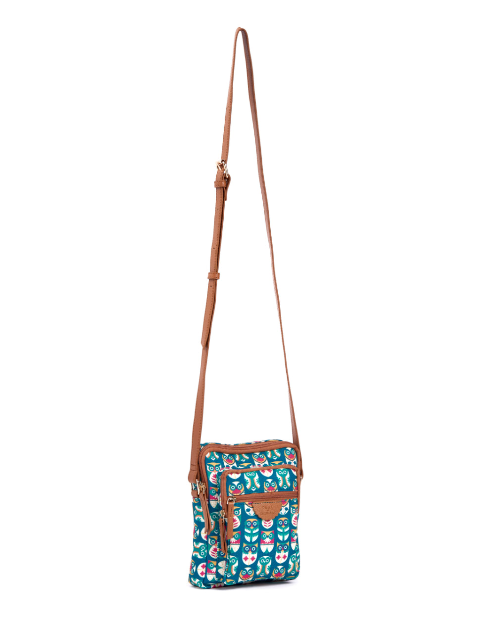 Teal by Chumbak Owl March Wallet Sling Bag