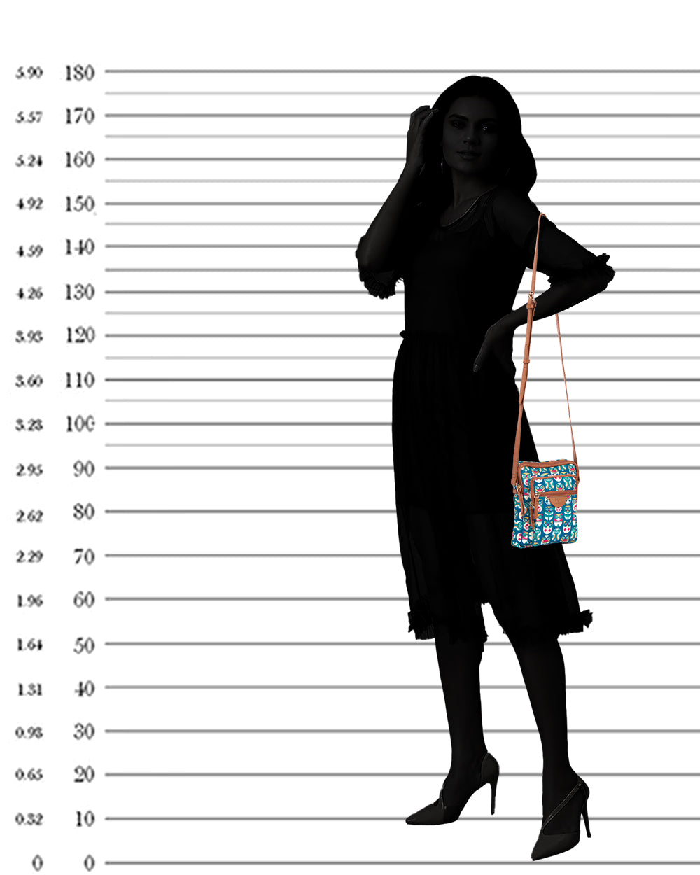 Teal by Chumbak Owl March Wallet Sling Bag