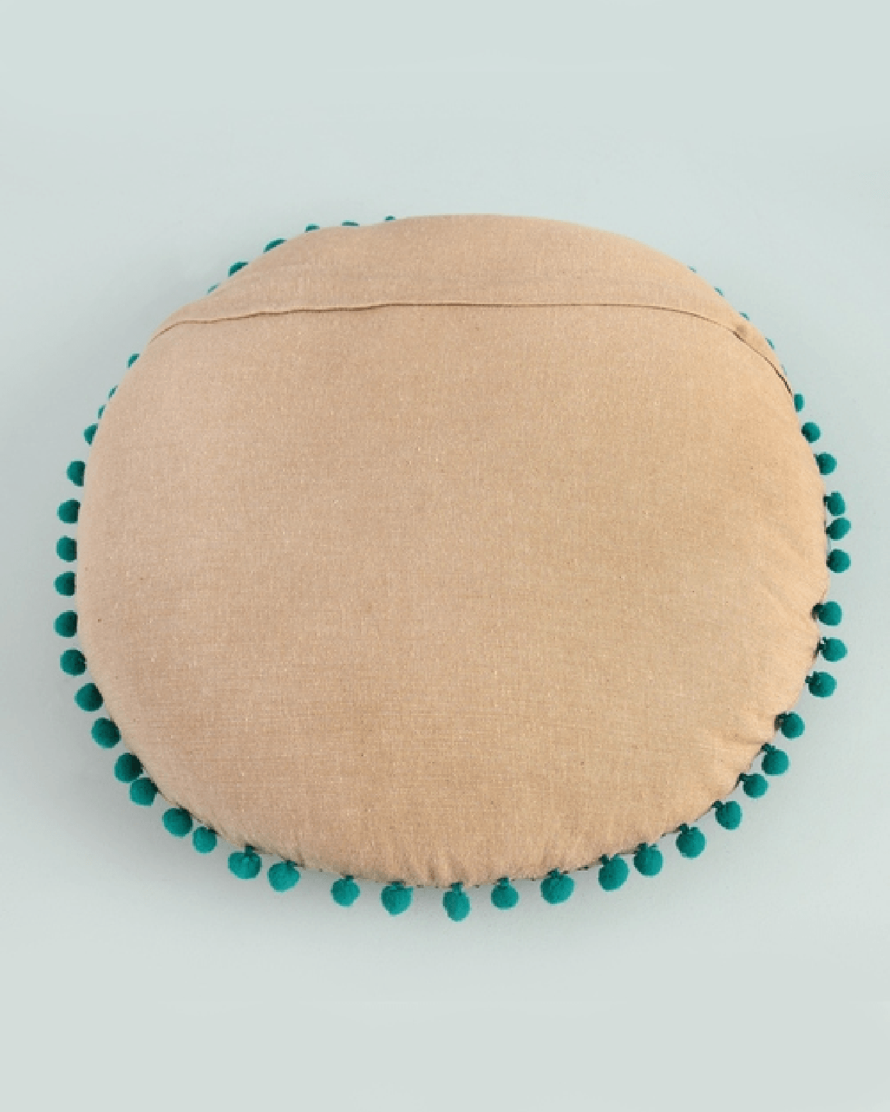 Chumbak 1Kathi Embroidered Round Cushion Cover - Test