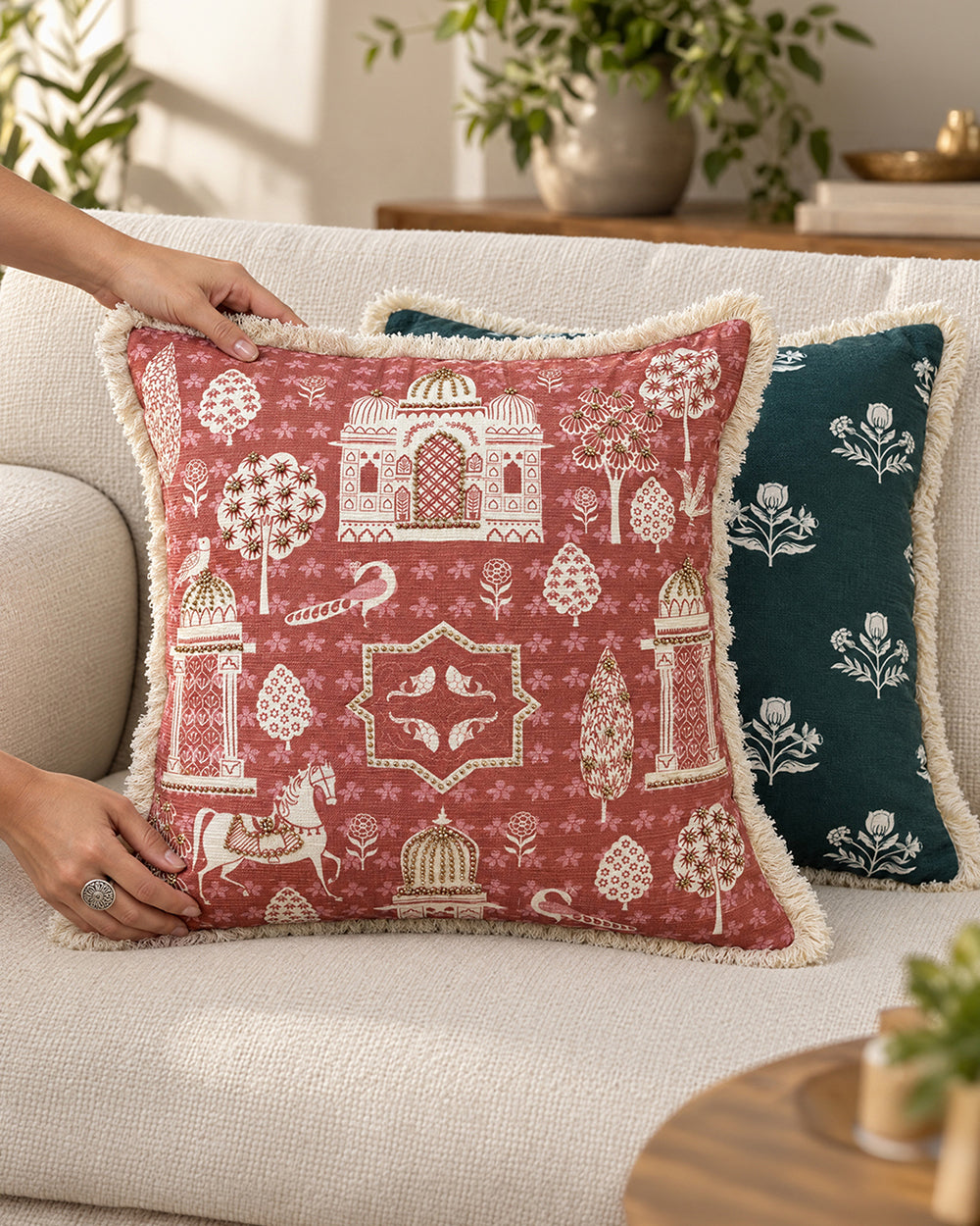 Tilla Cushion Cover | Haveli Socials