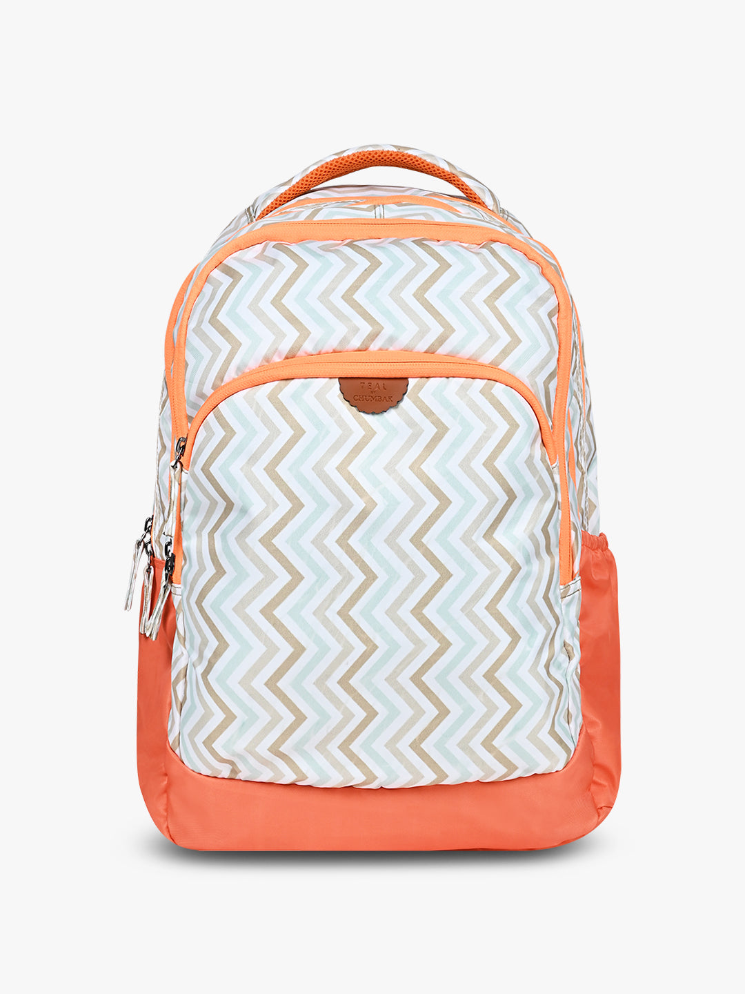 TEAL BY CHUMBAK Unisex Laptop Backpack | White