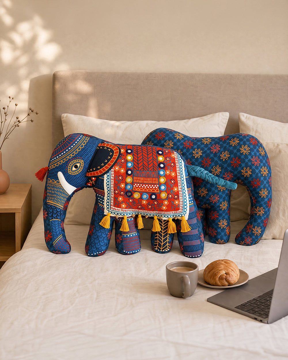 The Royal Ride Kutch Cushion