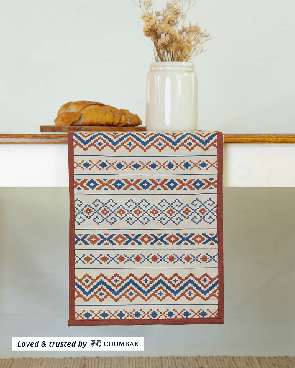 Festive Weave Table Runner, 78″ x 13″