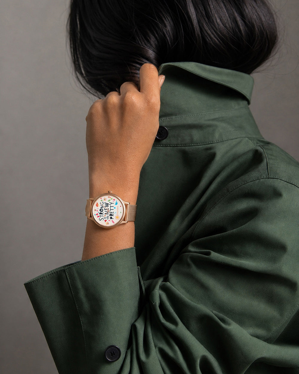 TEAL by Chumbak Strong is the new pretty Watch,Metal Mesh Strap