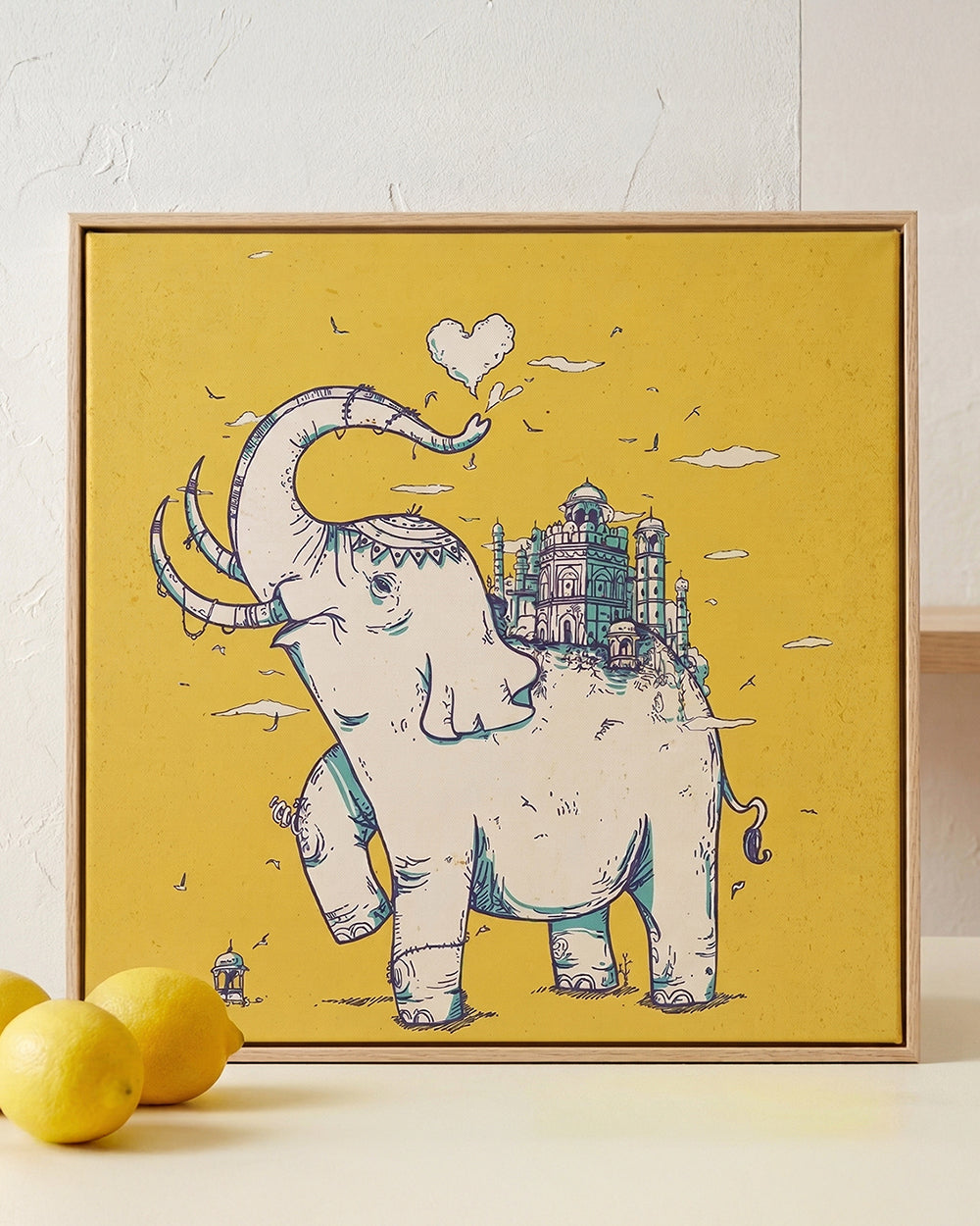 Tusker Wall Frame, 40 x 40 cm