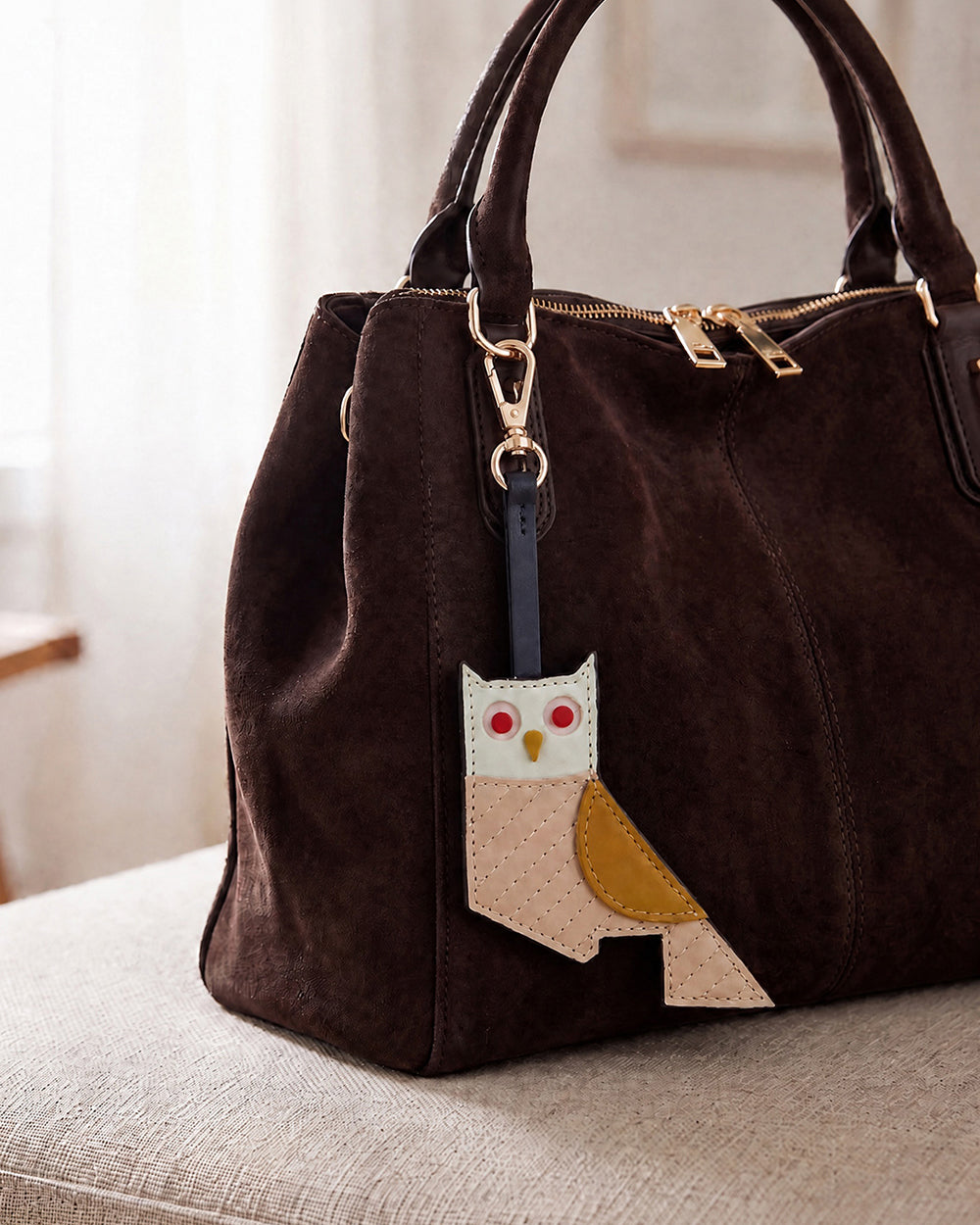 Wise Owl Bag Charm | Forest Folklore
