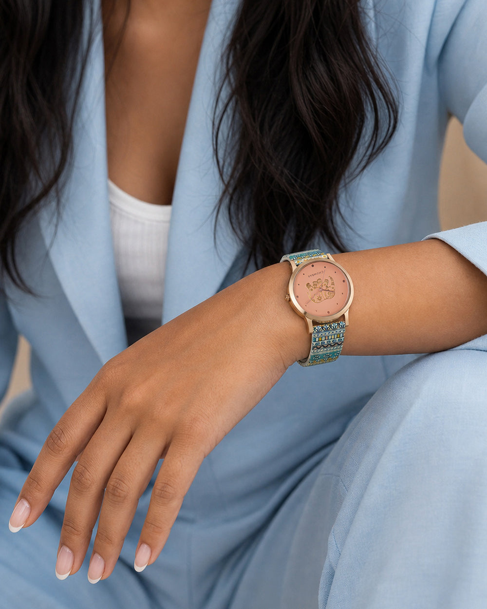 TEAL by Chumbak Carnival Elephant Watch