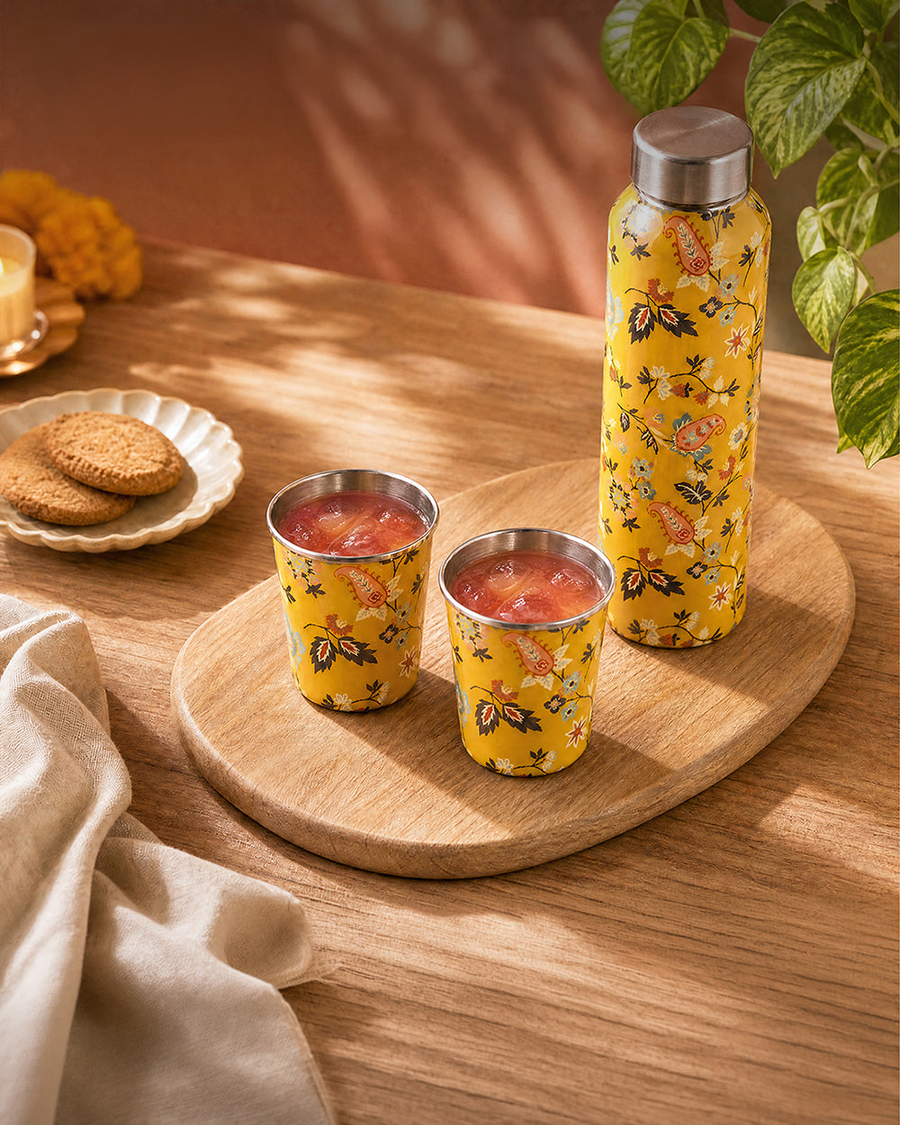 Pixel Paisley Drinkware Gift Set of 3