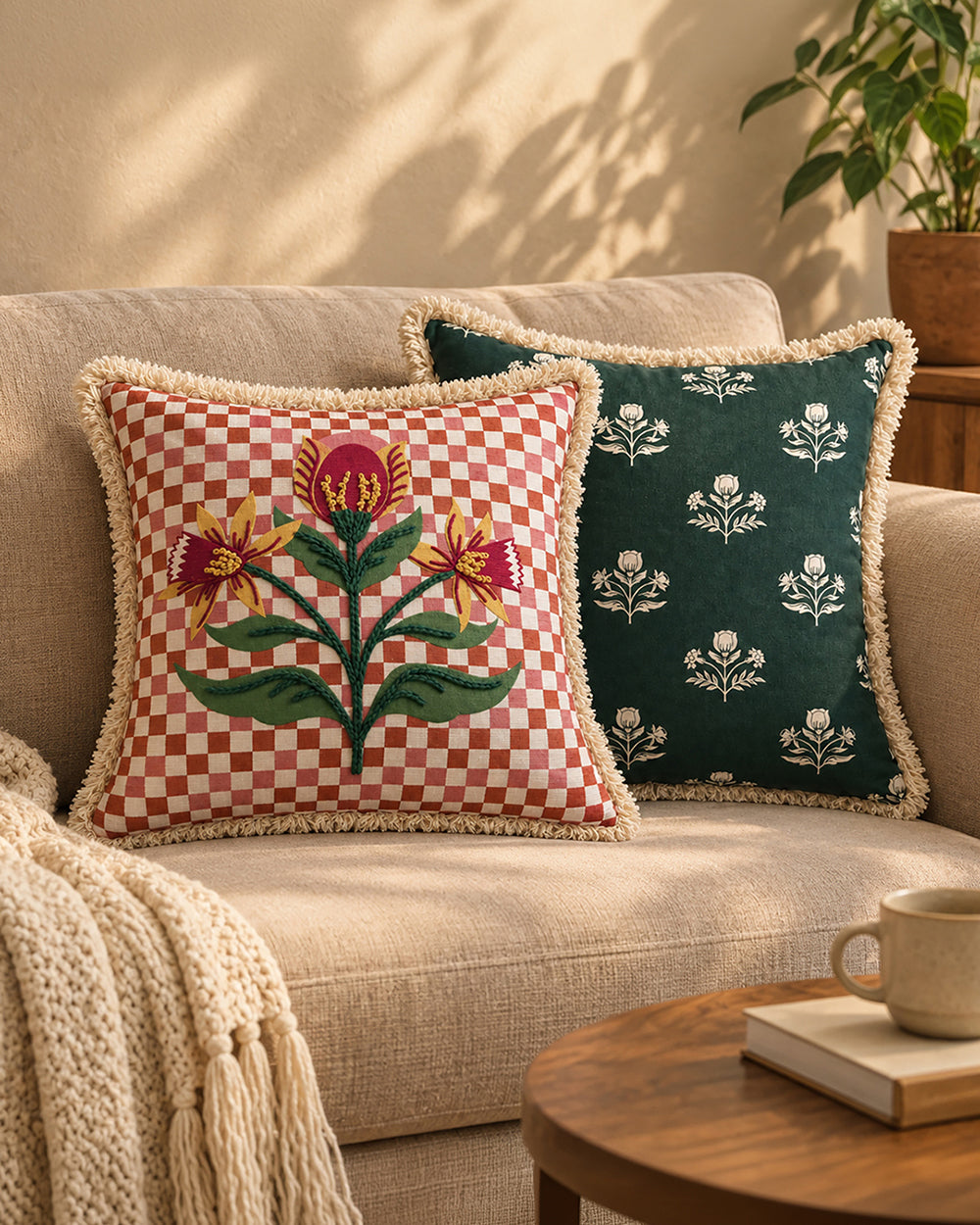 Patio Cushion Cover | Haveli Socials