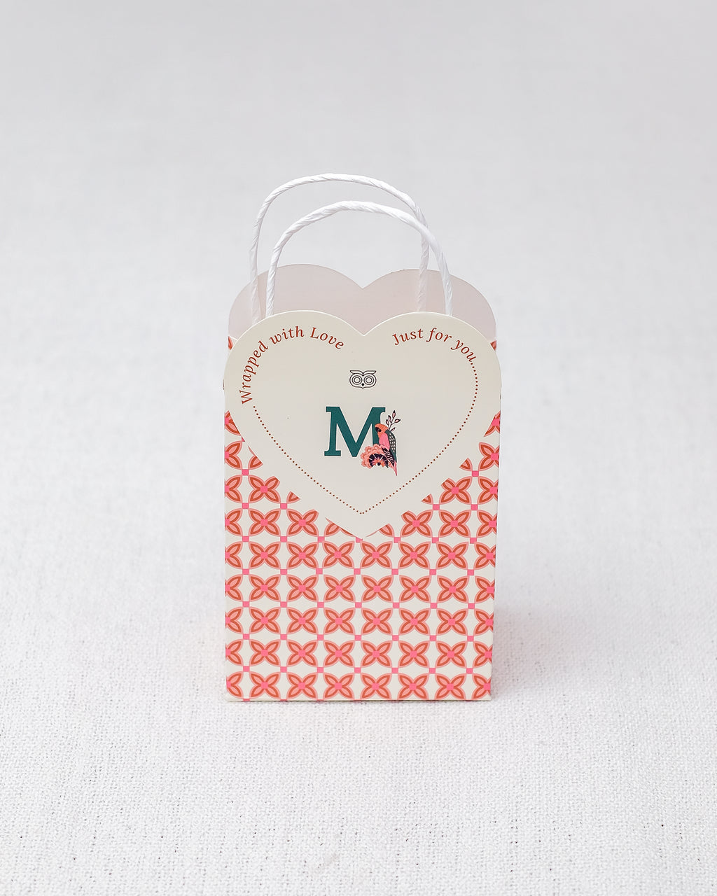 "To M, with Love" Gift Bag - Macaw