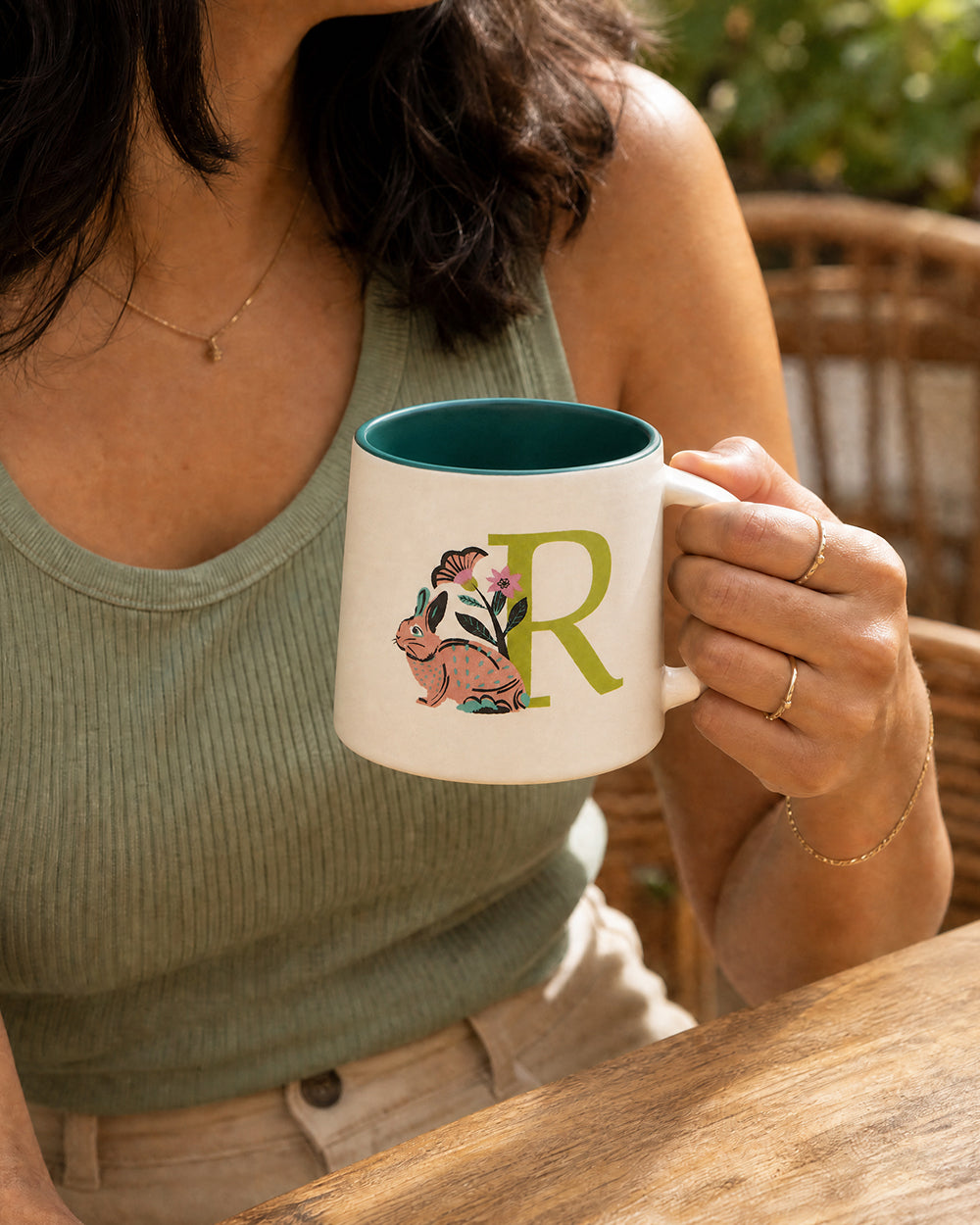 Rabbit Mug - R