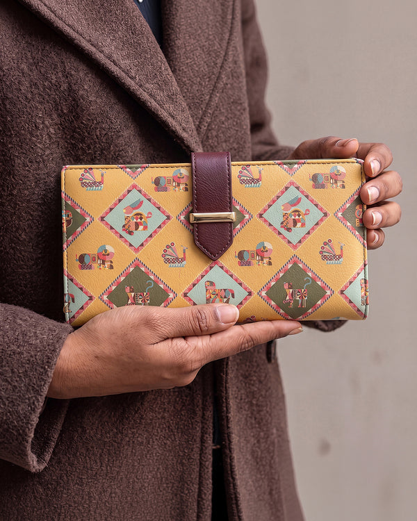 Goa Fiesta Long Wallet | Forest Folklore