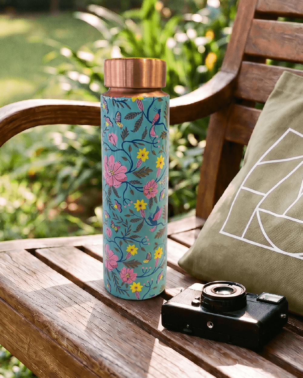 Botanicals Copper Bottle | 900 ml