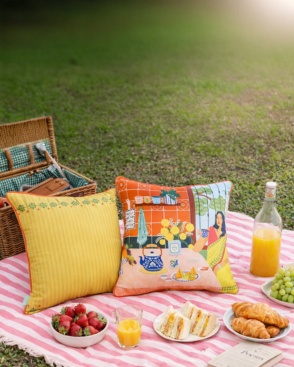 Golden Hour Cushion Cover