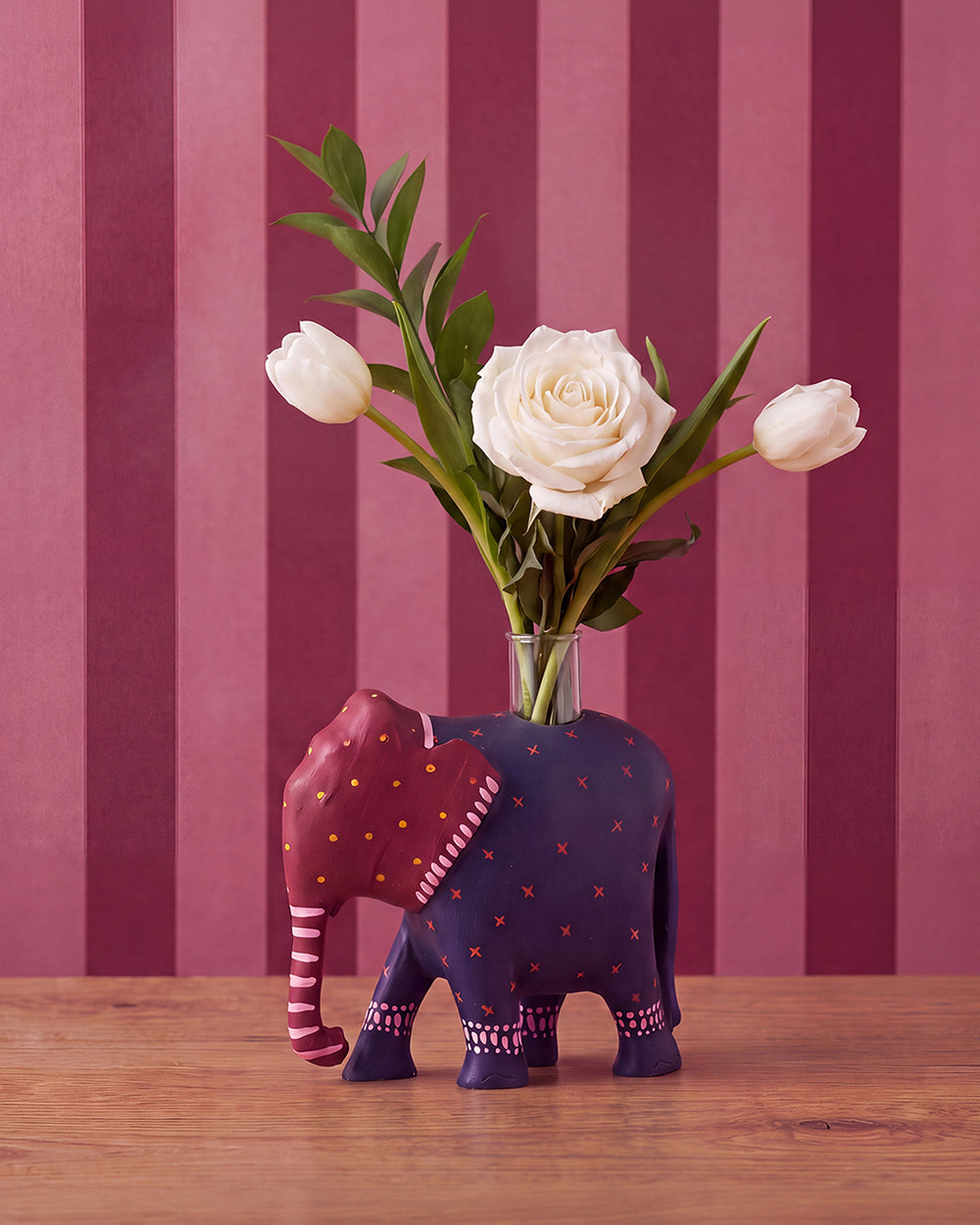 Folklore Elephant Wooden Figurine | Forest Folklore