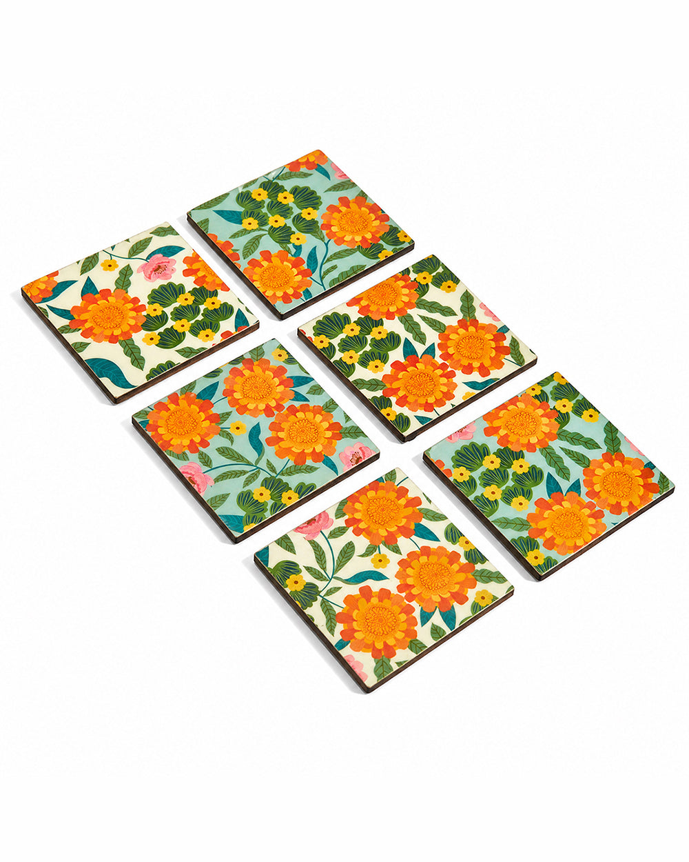 Marigold Coasters  (Set of 6)