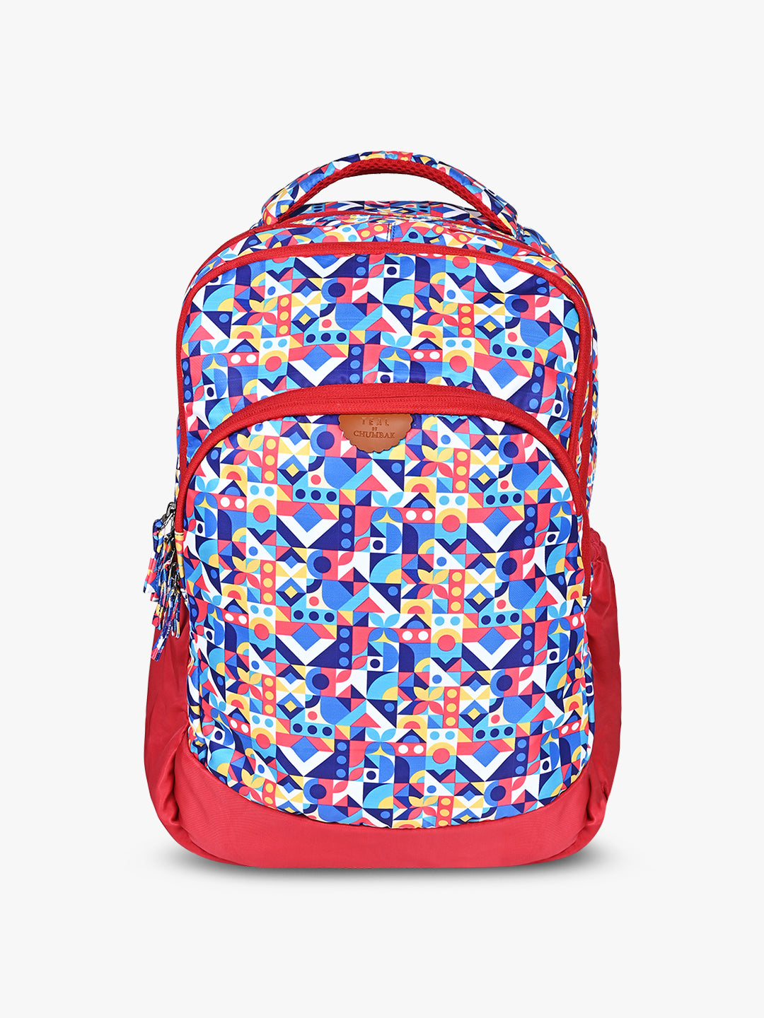 TEAL BY CHUMBAK Unisex Laptop Backpack | Crimson