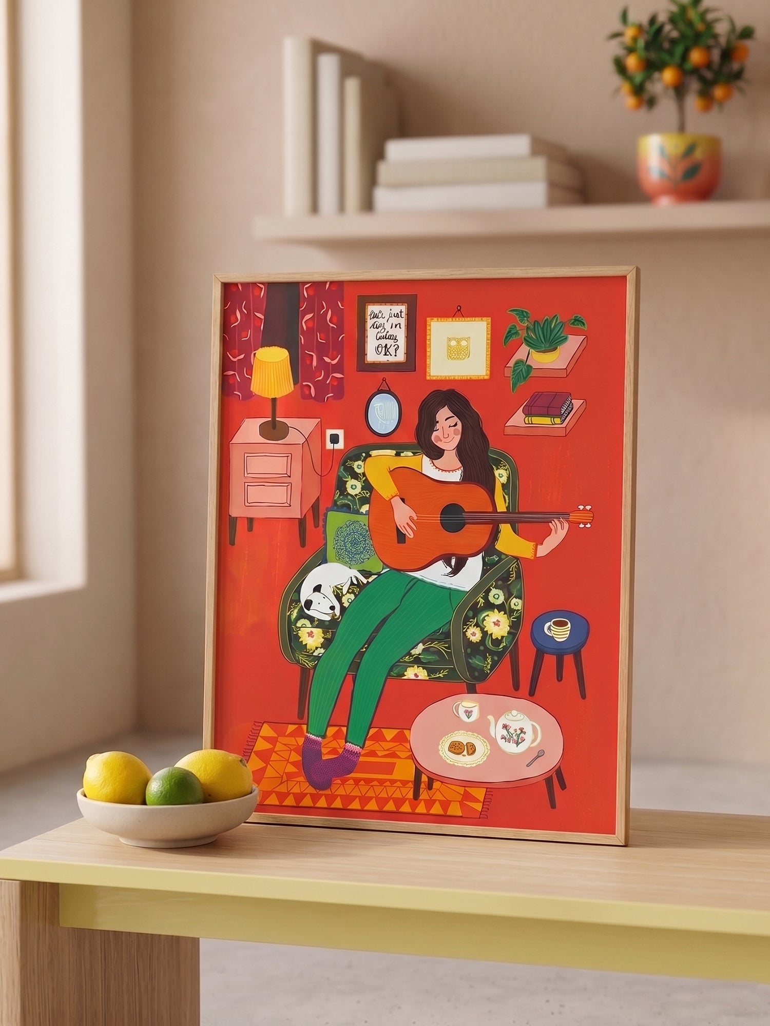 Music Muse Wall Frame, 40 x 50 cm