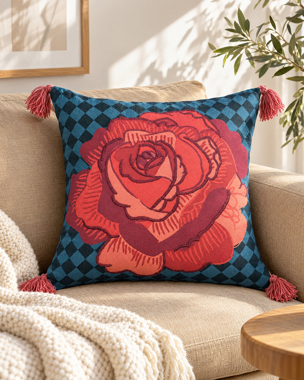 Gulabo Cushion Cover | Haveli Socials