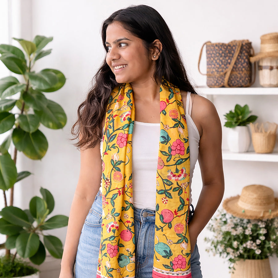 Limonata Scarf | Citrus Zest