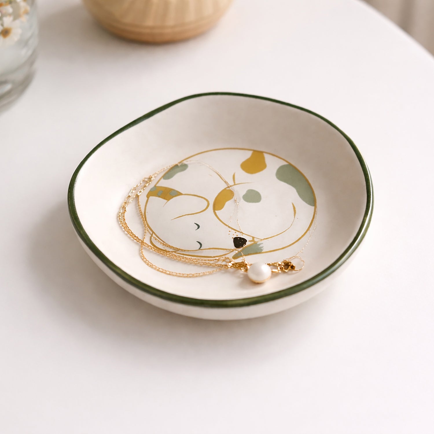 Hound Dessert Plate | Citrus Zest