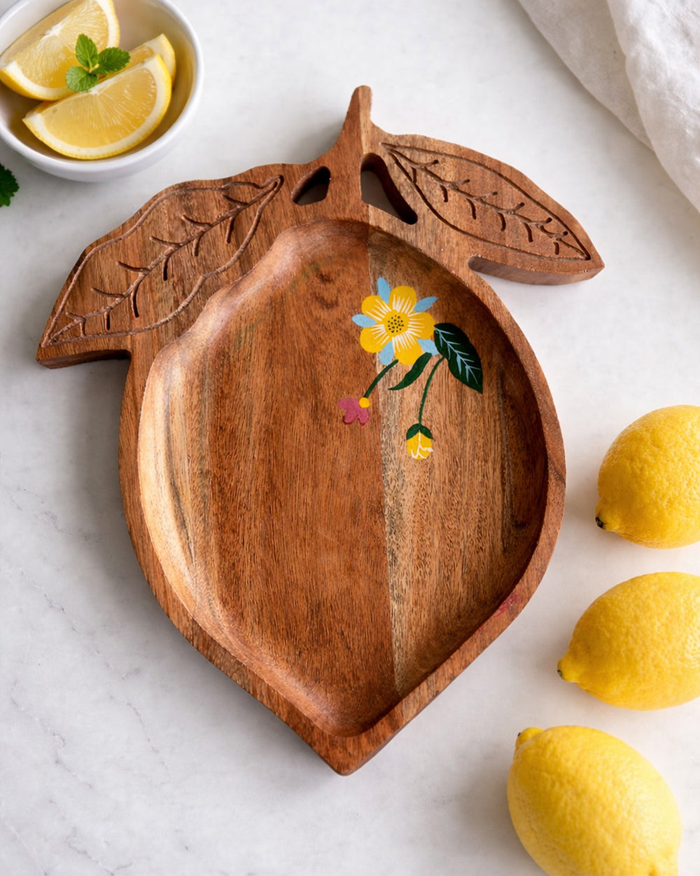 Limonata Wooden Platter | Citrus Zest